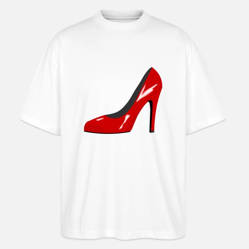 High heels - Stanley/Stella Oversized Unisex Bio T-Shirt Blaster 2.0 - Weiß