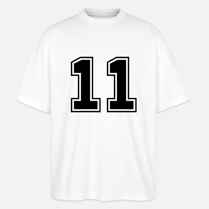elf - Stanley/Stella Oversized Unisex Bio T-Shirt Blaster 2.0 - Weiß