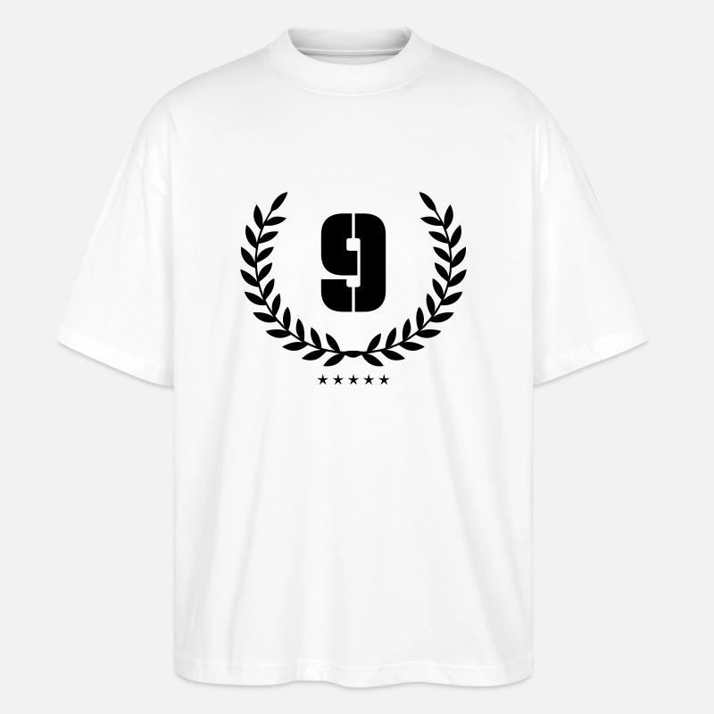kranz 9 - Stanley/Stella Oversized Unisex Bio T-Shirt Blaster 2.0 - Weiß