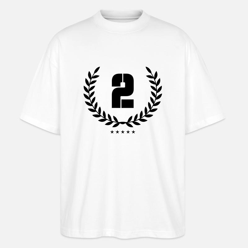 kranz 2 - Stanley/Stella Oversized Unisex Bio T-Shirt Blaster 2.0 - Weiß
