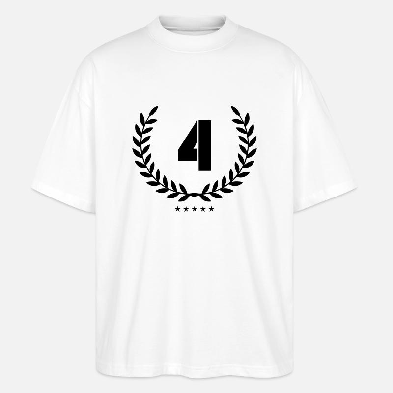 Couronne 4 - T-shirt bio Blaster 2.0 coupe oversize Stanley/Stella Unisexe - blanc