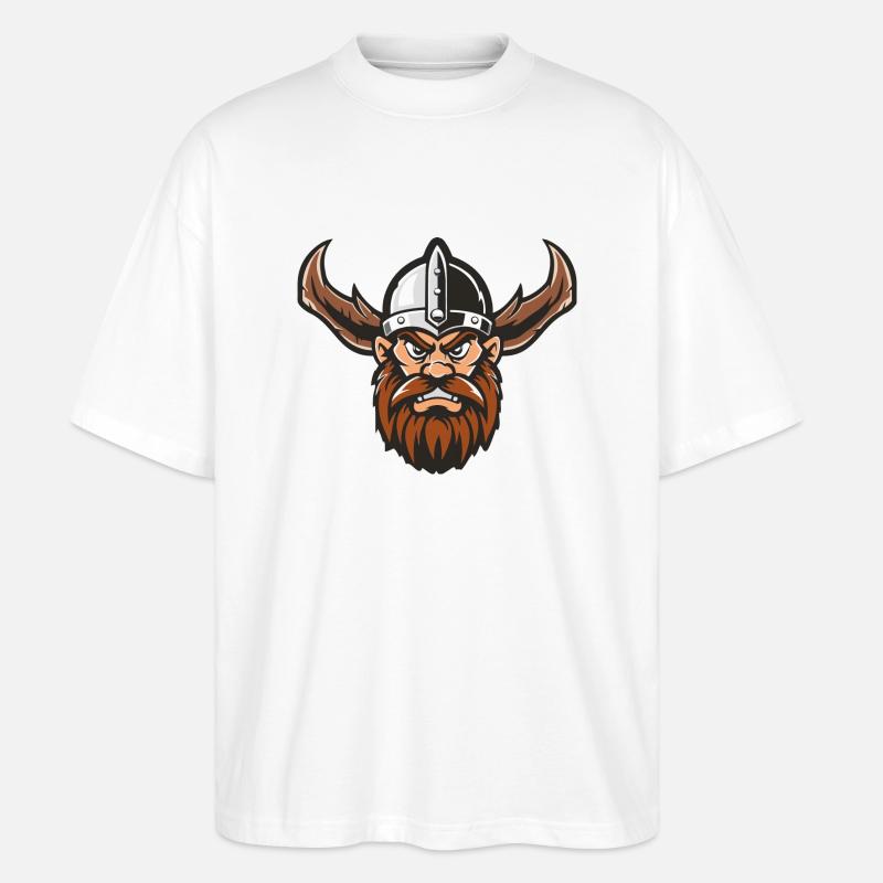 Vikings 1 - T-shirt bio Blaster 2.0 coupe oversize Stanley/Stella Unisexe - blanc