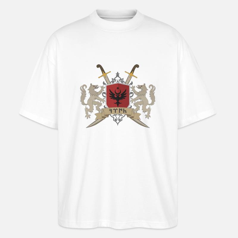Selcuklu - T-shirt bio Blaster 2.0 coupe oversize Stanley/Stella Unisexe - blanc