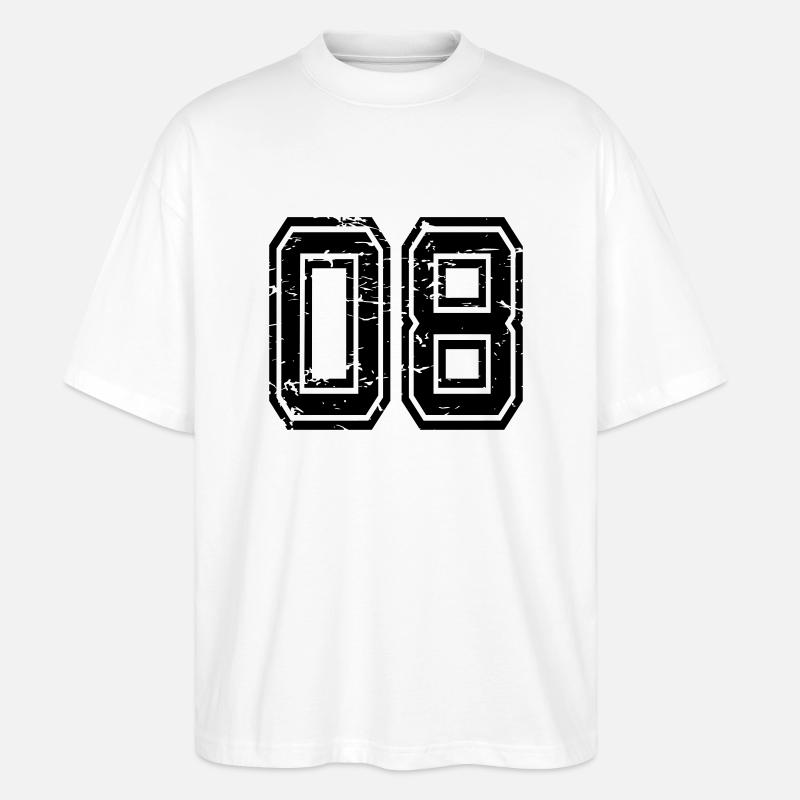 08 Artvin - Stanley/Stella Oversized Unisex Bio T-Shirt Blaster 2.0 - Weiß