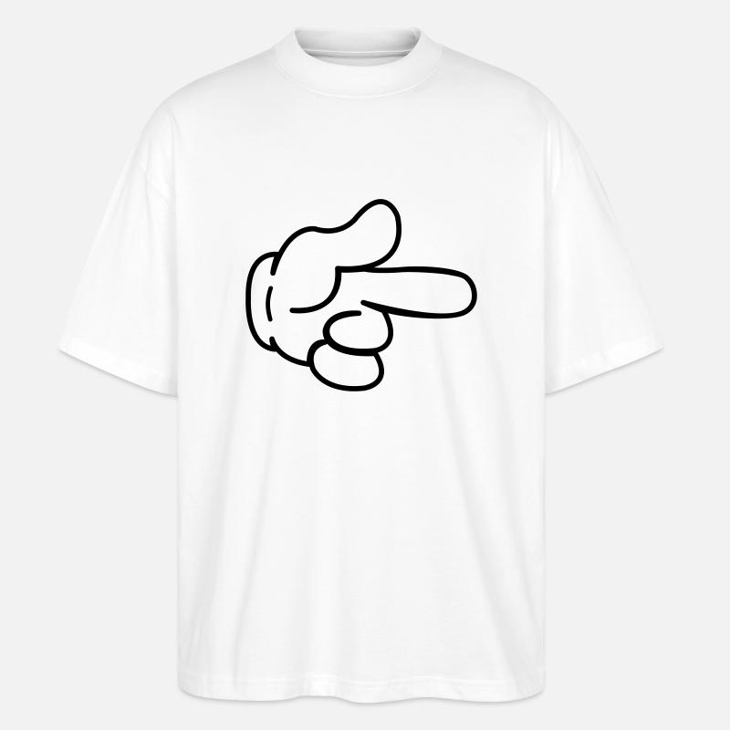 hand_comic_1 - T-shirt bio Blaster 2.0 coupe oversize Stanley/Stella Unisexe - blanc