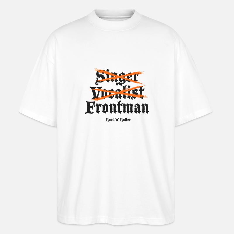 Frontman (Frontman) - T-shirt bio Blaster 2.0 coupe oversize Stanley/Stella Unisexe - blanc