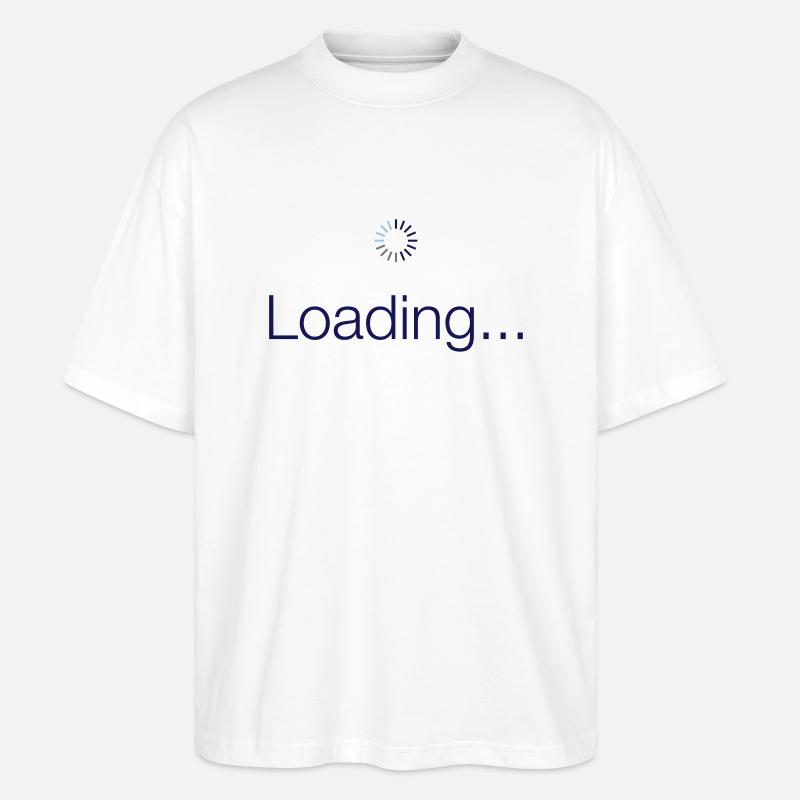 Loading - Stanley/Stella Oversized Unisex Bio T-Shirt Blaster 2.0 - Weiß