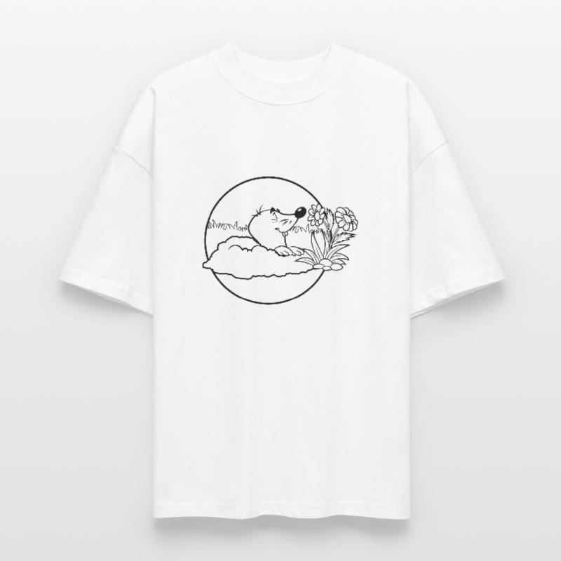 Mole Earth Mole Grêle Fleur Odeur Parfum Sp T-shirt bio Blaster 2.0 coupe oversize Stanley/Stella Unisexe