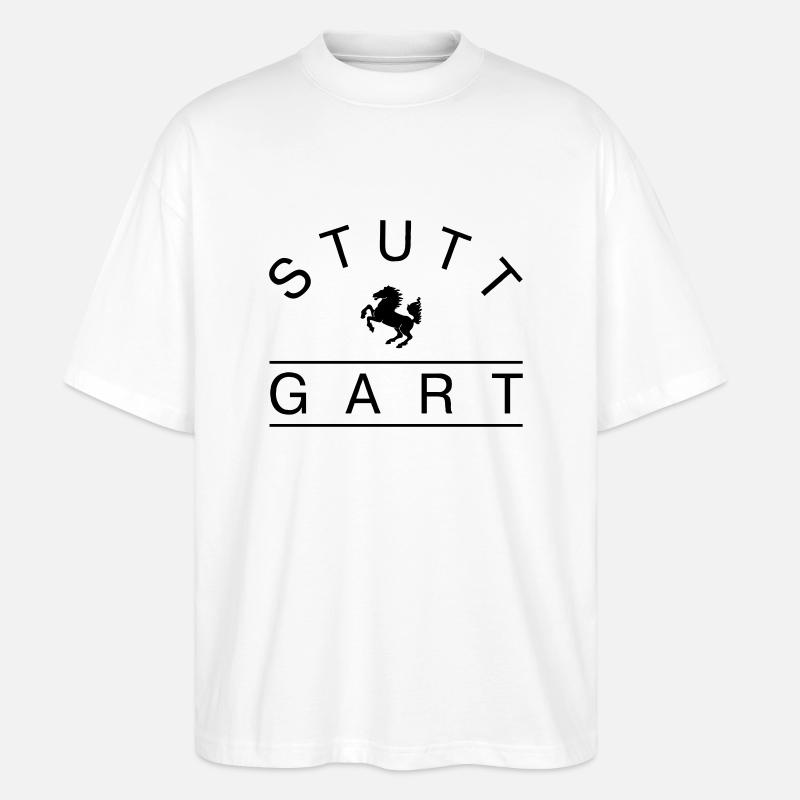 Stuttgart - Stanley/Stella Oversized Unisex Bio T-Shirt Blaster 2.0 - Weiß