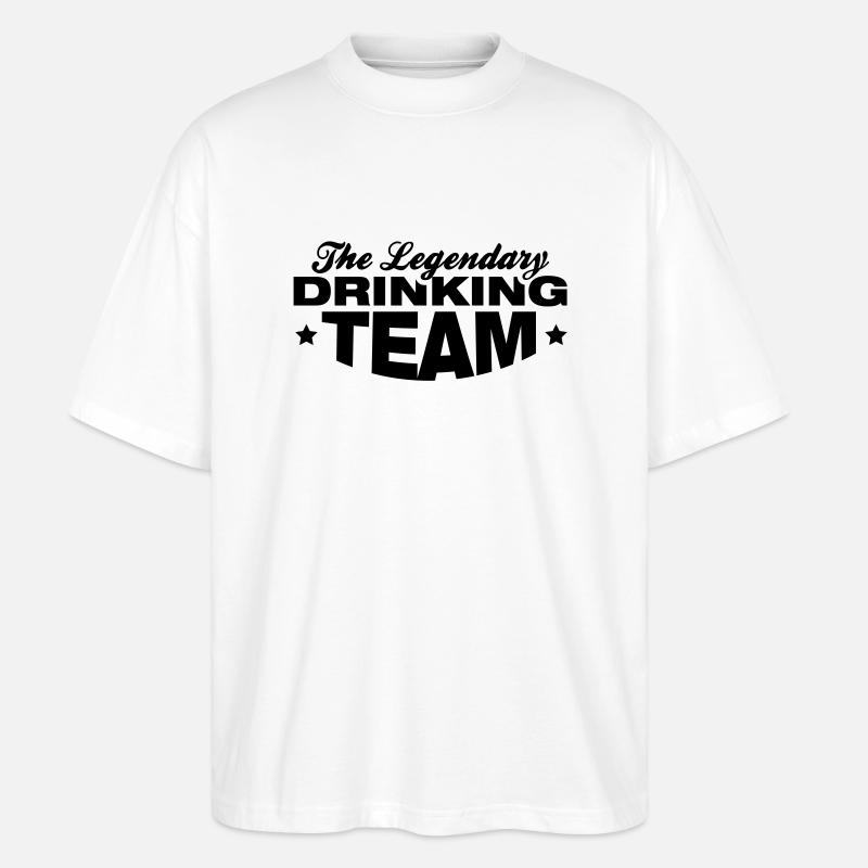 legendary_drinking_team_tt1 - T-shirt bio Blaster 2.0 coupe oversize Stanley/Stella Unisexe - blanc