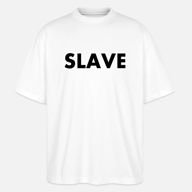 Slave - T-shirt bio Blaster 2.0 coupe oversize Stanley/Stella Unisexe - blanc