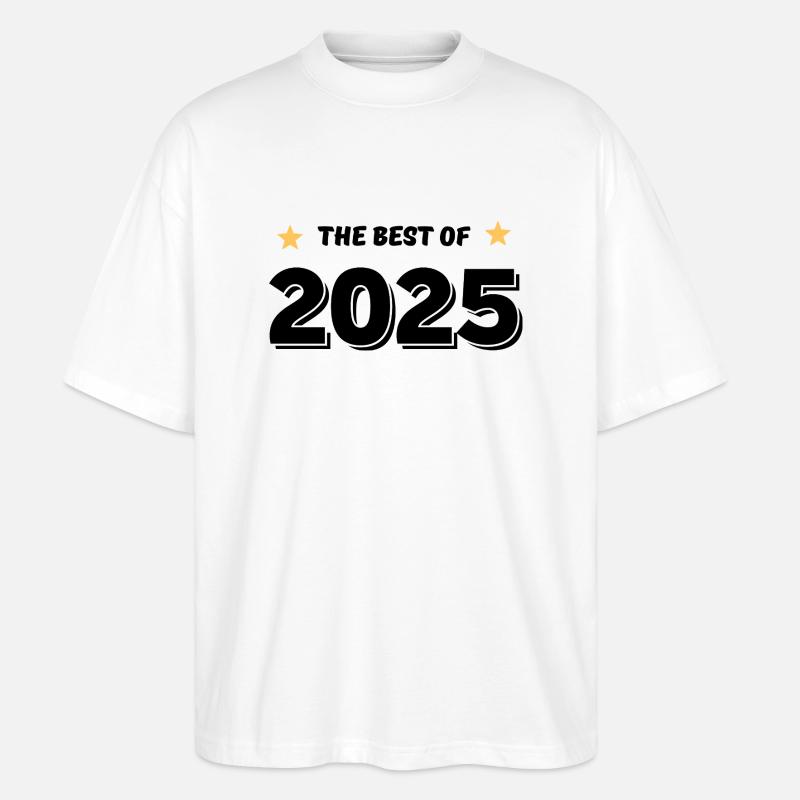 Das Beste aus 2025 - Stanley/Stella Oversized Unisex Bio T-Shirt Blaster 2.0 - Weiß