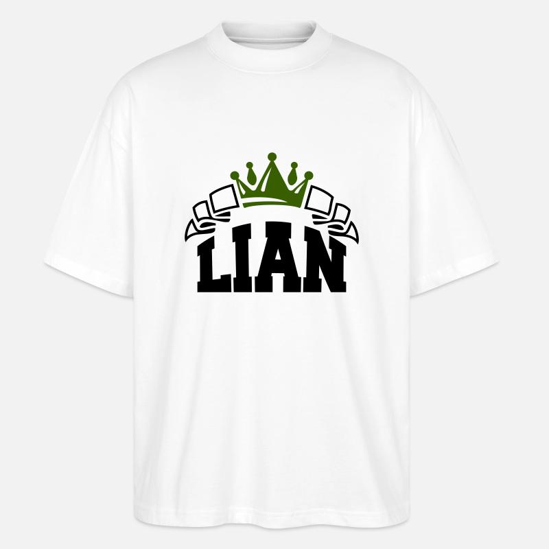 lian - Stanley/Stella Oversized Unisex Bio T-Shirt Blaster 2.0 - Weiß