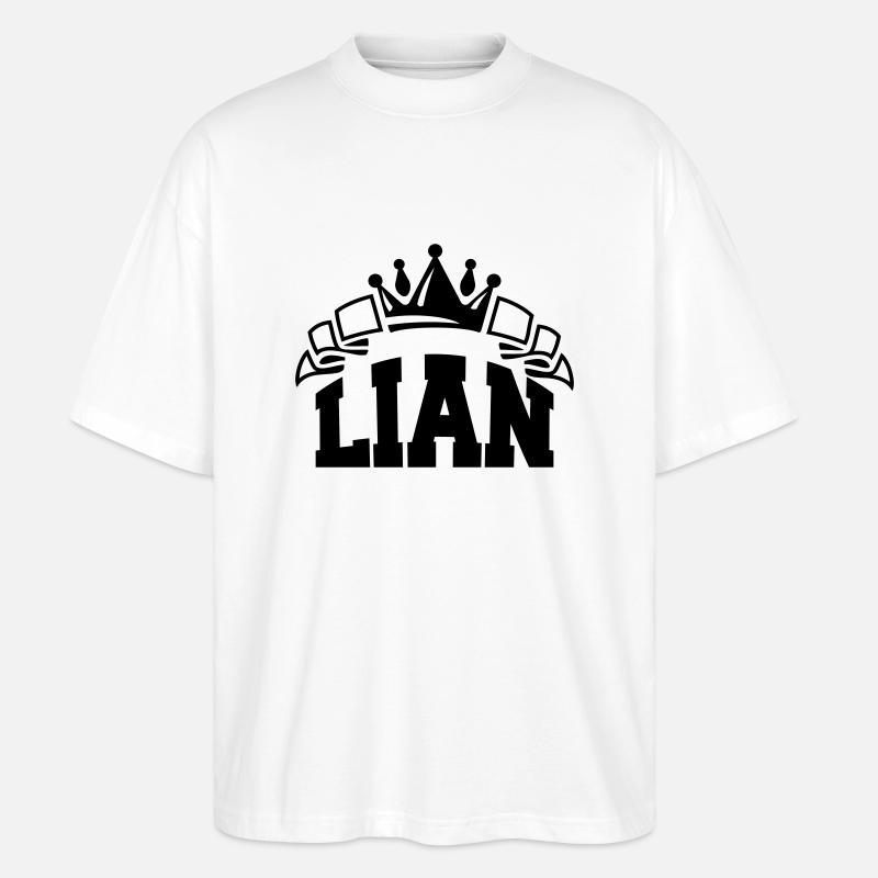 lian - Stanley/Stella Oversized Unisex Bio T-Shirt Blaster 2.0 - Weiß