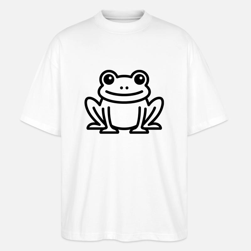toad - Stanley/Stella Oversized Unisex Organic T-shirt Blaster 2.0 - white