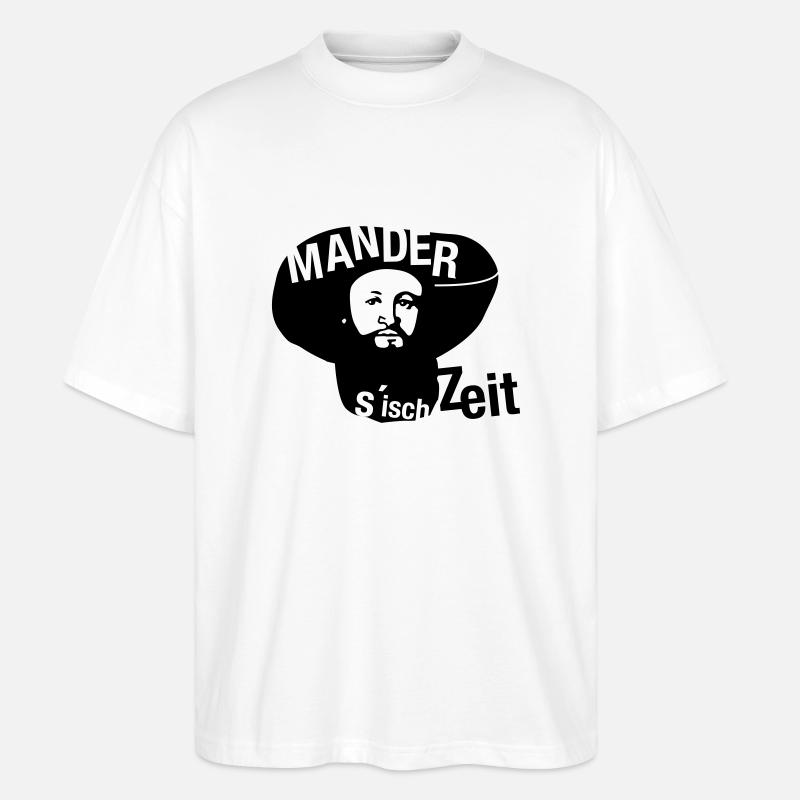Andreas Hofer 2 - Stanley/Stella Oversized Unisex Bio T-Shirt Blaster 2.0 - Weiß