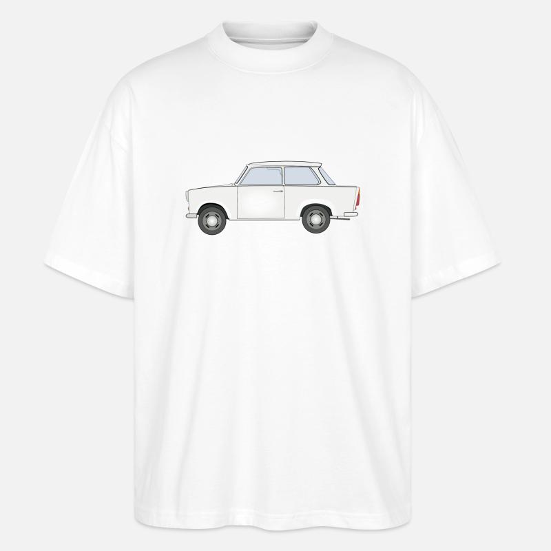 blockedName - Stanley/Stella Oversized Unisex Bio T-Shirt Blaster 2.0 - Weiß