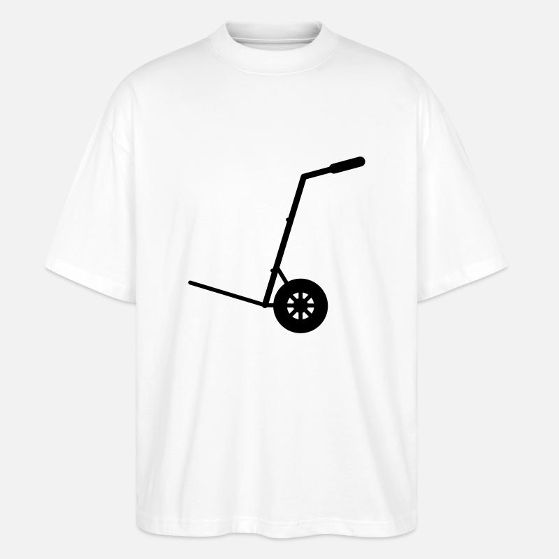 Sackkarre - Stanley/Stella Oversized Unisex Organic T-shirt Blaster 2.0 - white