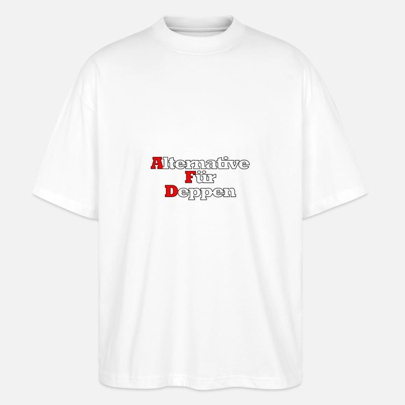 AFD - Stanley/Stella Oversized Unisex Bio T-Shirt Blaster 2.0 - Weiß