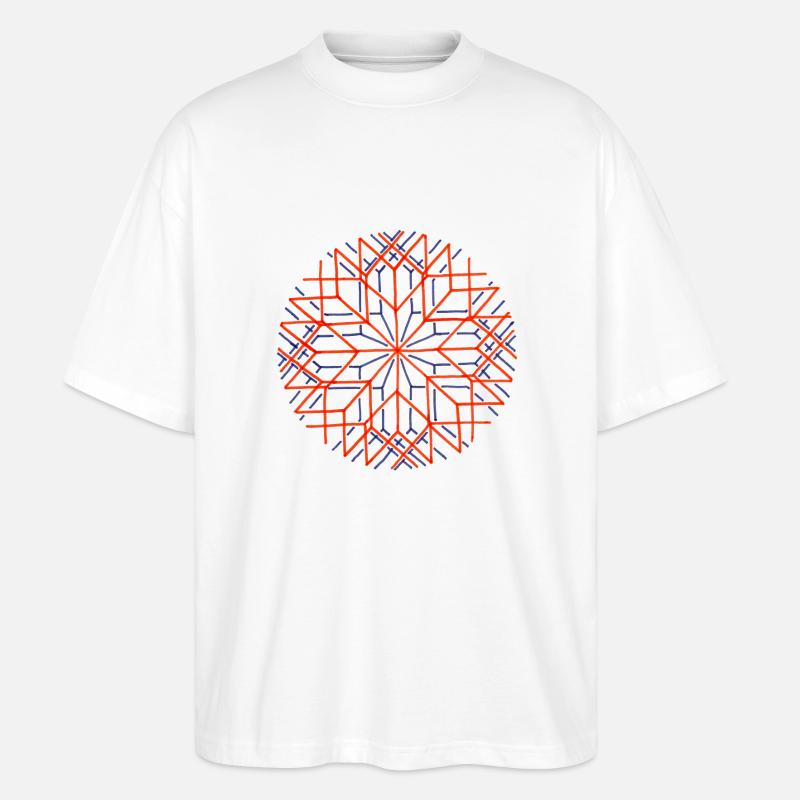 Altered Perception - Stanley/Stella Oversized Unisex Organic T-shirt Blaster 2.0 - white