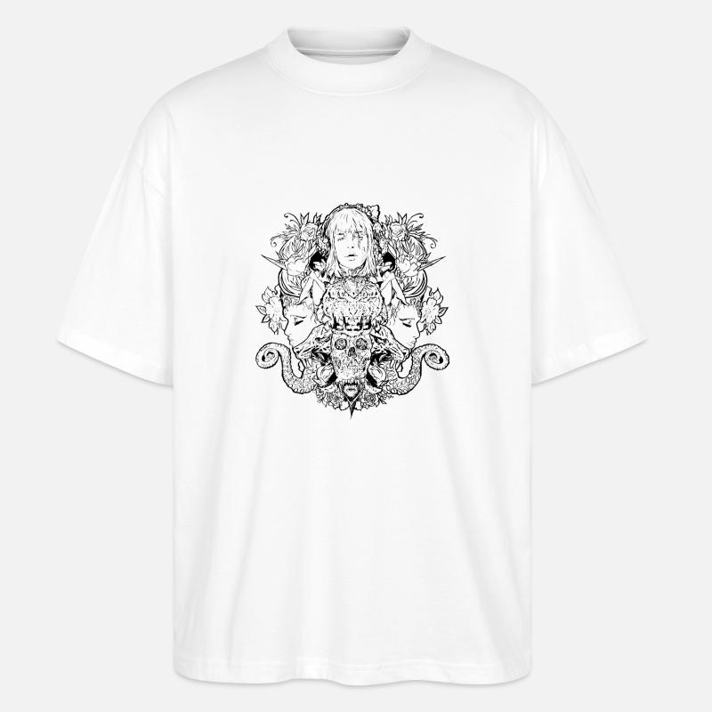 Invictus - Stanley/Stella Oversized Unisex Bio T-Shirt Blaster 2.0 - Weiß