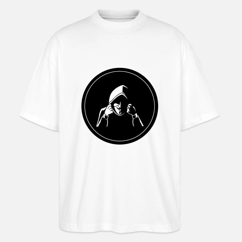 anonymous - Stanley/Stella Oversized Unisex Bio T-Shirt Blaster 2.0 - Weiß