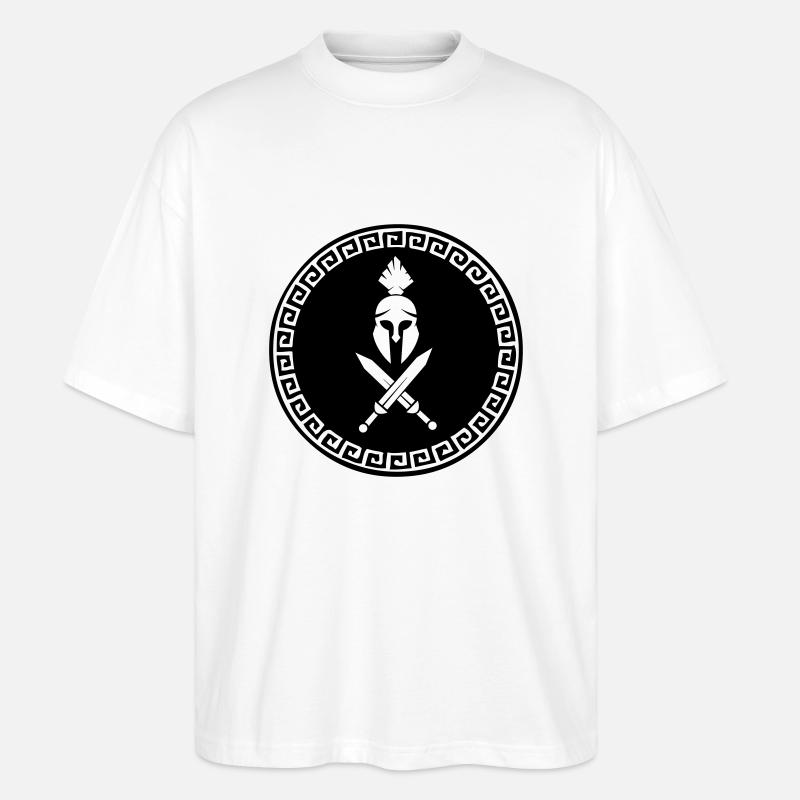 spartaner_1 - Stanley/Stella Oversized Unisex Bio T-Shirt Blaster 2.0 - Weiß