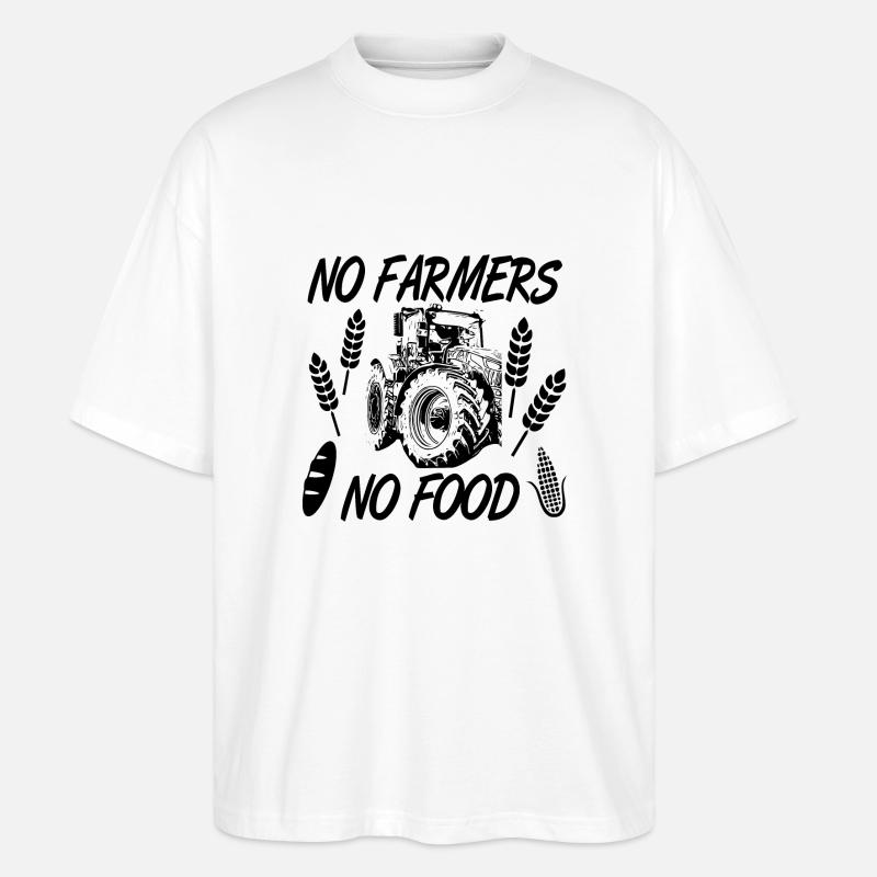 Traktor - Stanley/Stella Oversized Unisex Bio T-Shirt Blaster 2.0 - Weiß