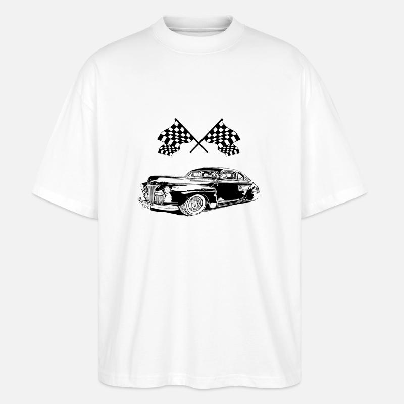 Voiture - T-shirt bio Blaster 2.0 coupe oversize Stanley/Stella Unisexe - blanc