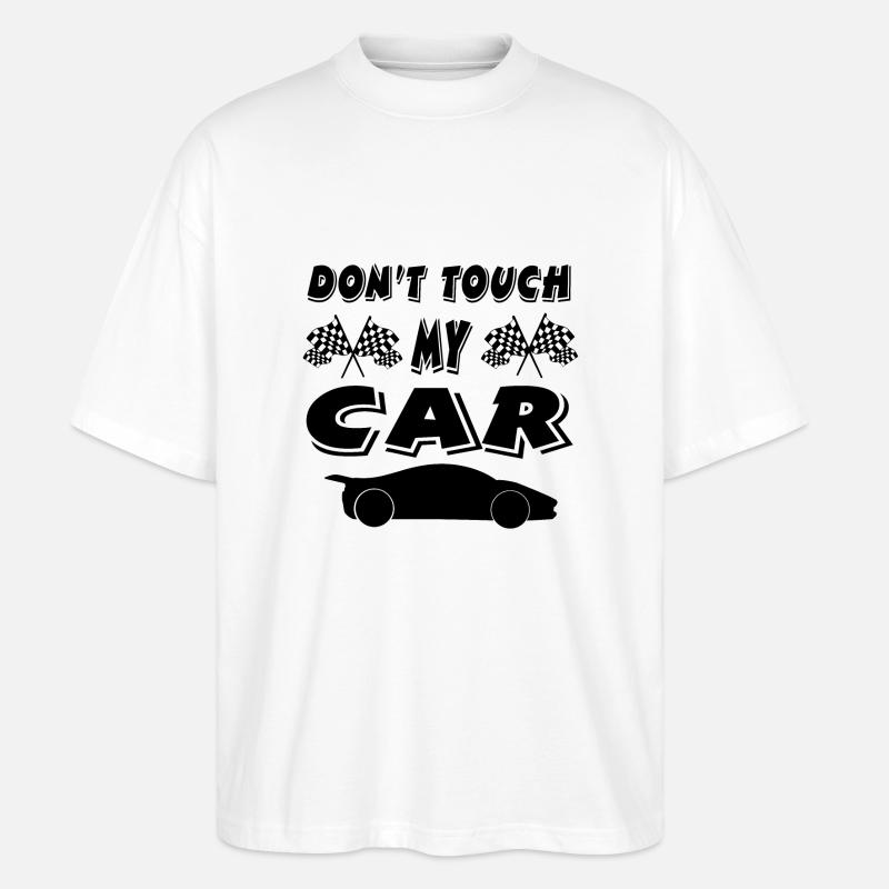 Auto - Stanley/Stella Oversized Unisex Bio T-Shirt Blaster 2.0 - Weiß
