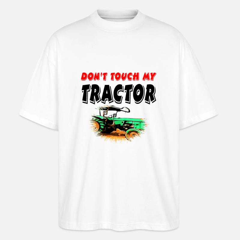 Tracteur - T-shirt bio Blaster 2.0 coupe oversize Stanley/Stella Unisexe - blanc
