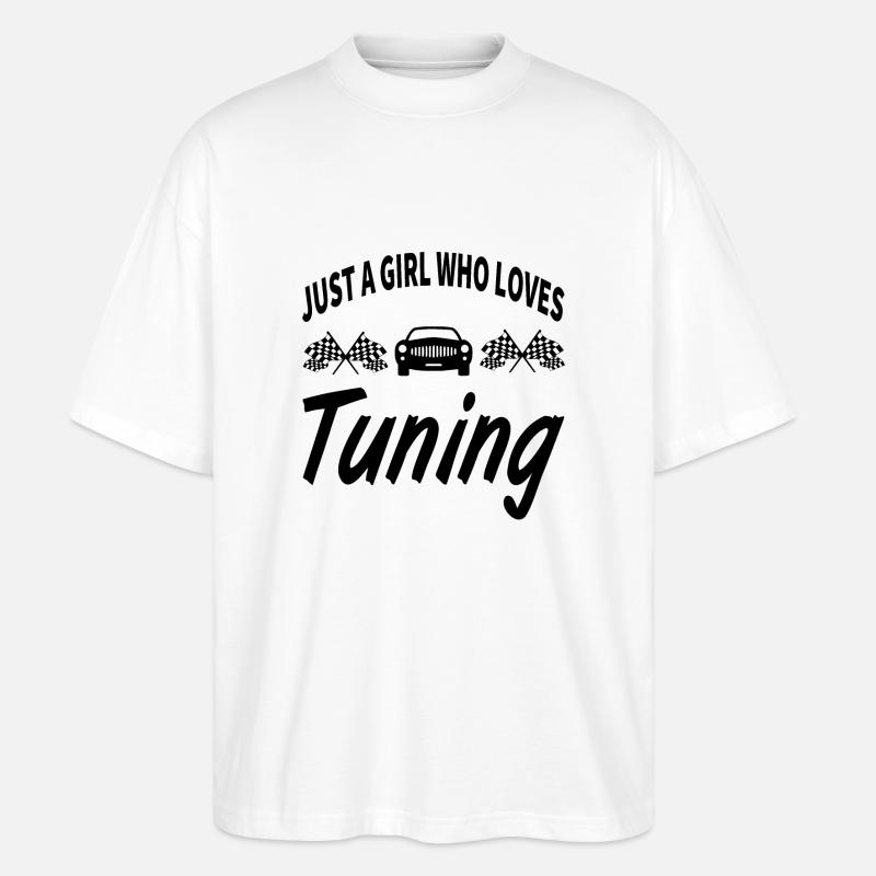 Auto - Stanley/Stella Oversized Unisex Bio T-Shirt Blaster 2.0 - Weiß