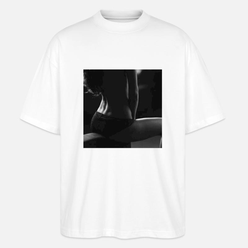 Star Typ - Stanley/Stella Oversized Unisex Bio T-Shirt Blaster 2.0 - Weiß