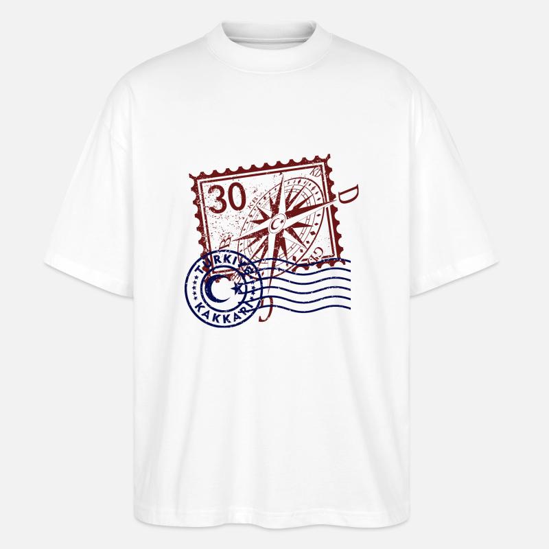 Hakkari - T-shirt bio Blaster 2.0 coupe oversize Stanley/Stella Unisexe - blanc