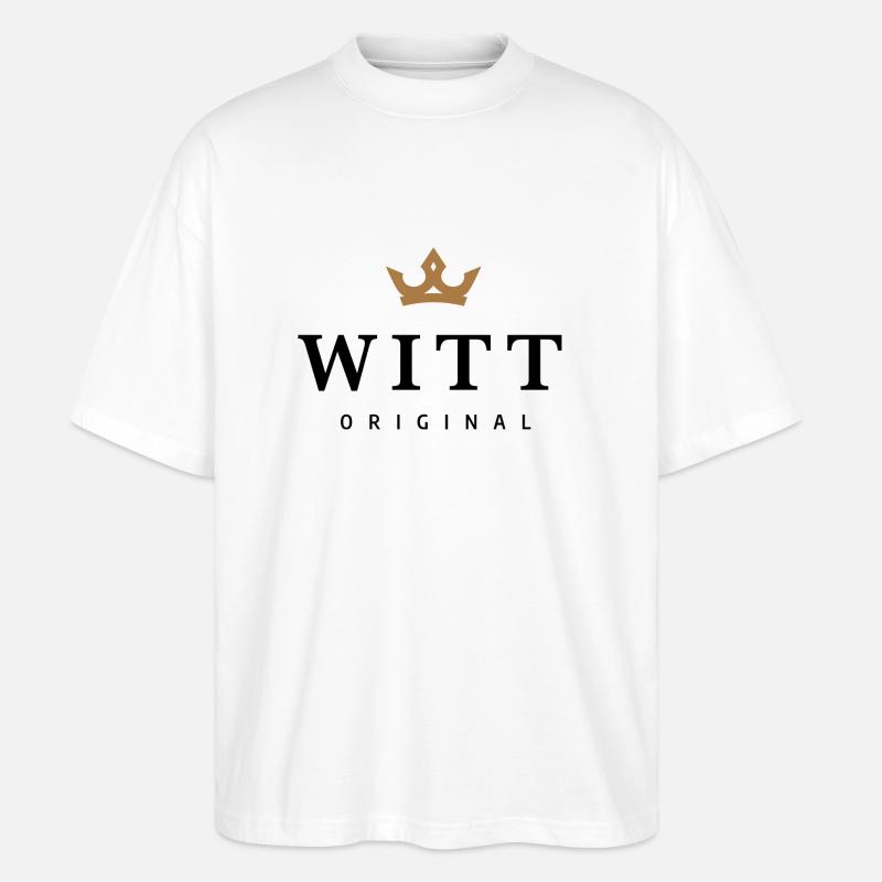 Witt - Stanley/Stella Oversized Unisex Bio T-Shirt Blaster 2.0 - Weiß