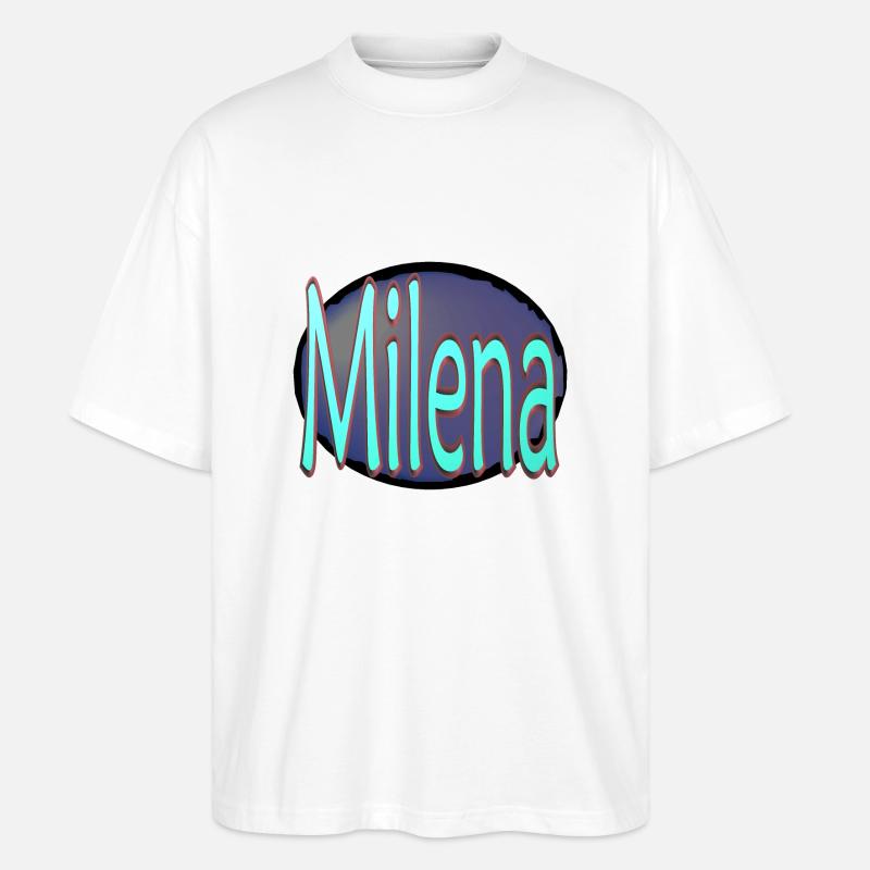 milena2b - Stanley/Stella Oversized Unisex Bio T-Shirt Blaster 2.0 - Weiß
