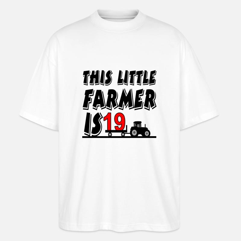 Bauer - Stanley/Stella Oversized Unisex Bio T-Shirt Blaster 2.0 - Weiß