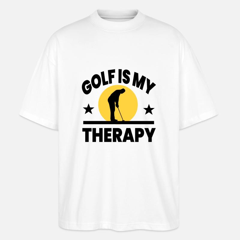 Golf - Stanley/Stella Oversized Unisex Bio T-Shirt Blaster 2.0 - Weiß