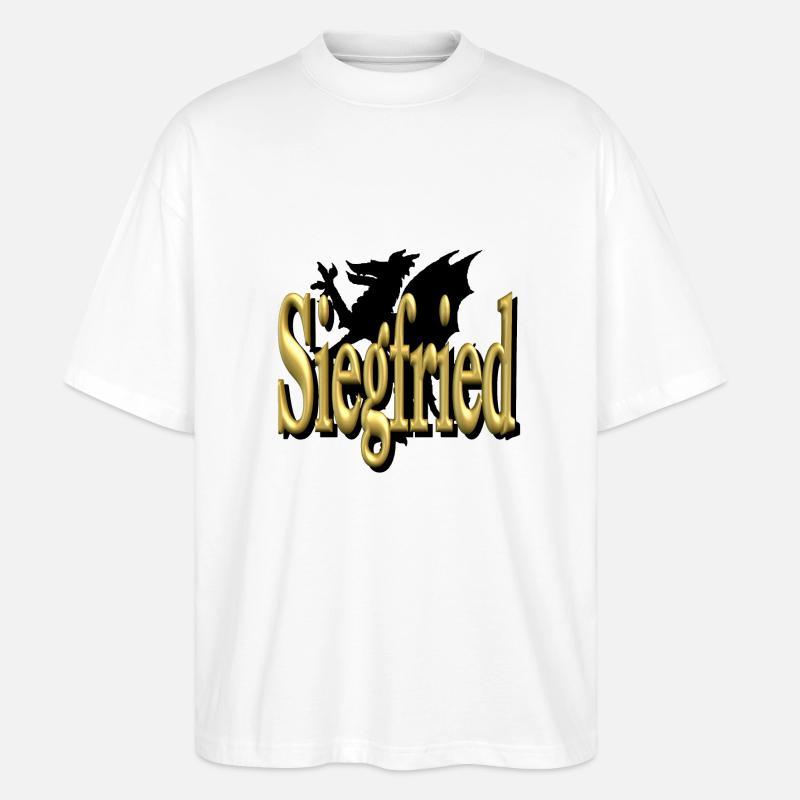 siegfried2 - Stanley/Stella Oversized Unisex Bio T-Shirt Blaster 2.0 - Weiß
