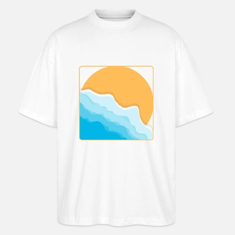 Strand - Stanley/Stella Oversized Unisex Bio T-Shirt Blaster 2.0 - Weiß
