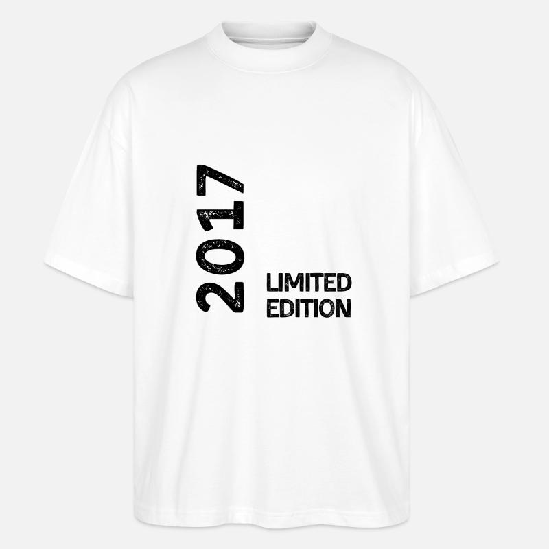 Limitierte Auflage 2017 - Stanley/Stella Oversized Unisex Bio T-Shirt Blaster 2.0 - Weiß