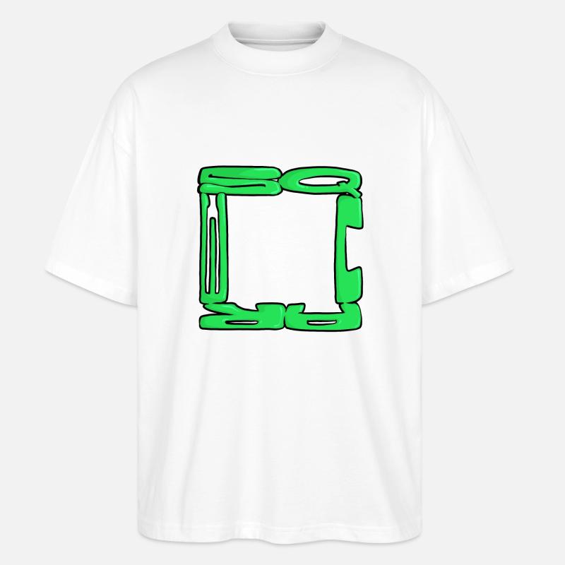 Square Graff - T-shirt bio Blaster 2.0 coupe oversize Stanley/Stella Unisexe - blanc