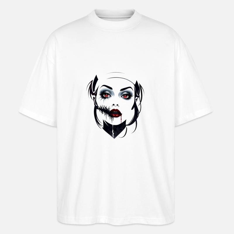 Die Krankenschwester II - Stanley/Stella Oversized Unisex Bio T-Shirt Blaster 2.0 - Weiß