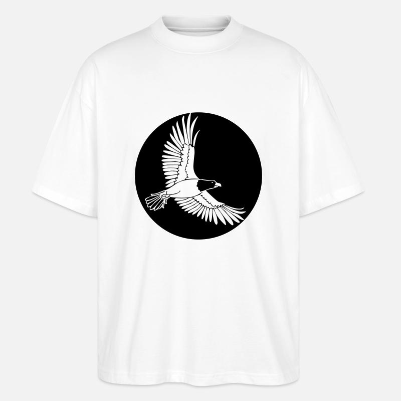 Aigle - T-shirt bio Blaster 2.0 coupe oversize Stanley/Stella Unisexe - blanc
