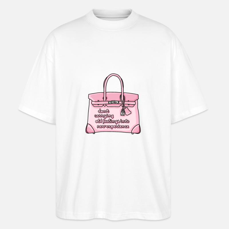 Alte Gefühle Tasche - Stanley/Stella Oversized Unisex Bio T-Shirt Blaster 2.0 - Weiß