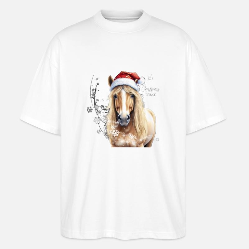 It's Christmas time - Stanley/Stella Oversized Unisex Bio T-Shirt Blaster 2.0 - Weiß