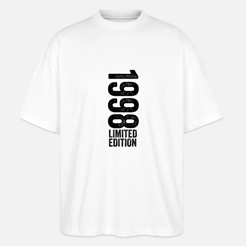 1998 - Edition Limitée 1998 Anniversaire - T-shirt bio Blaster 2.0 coupe oversize Stanley/Stella Unisexe - blanc