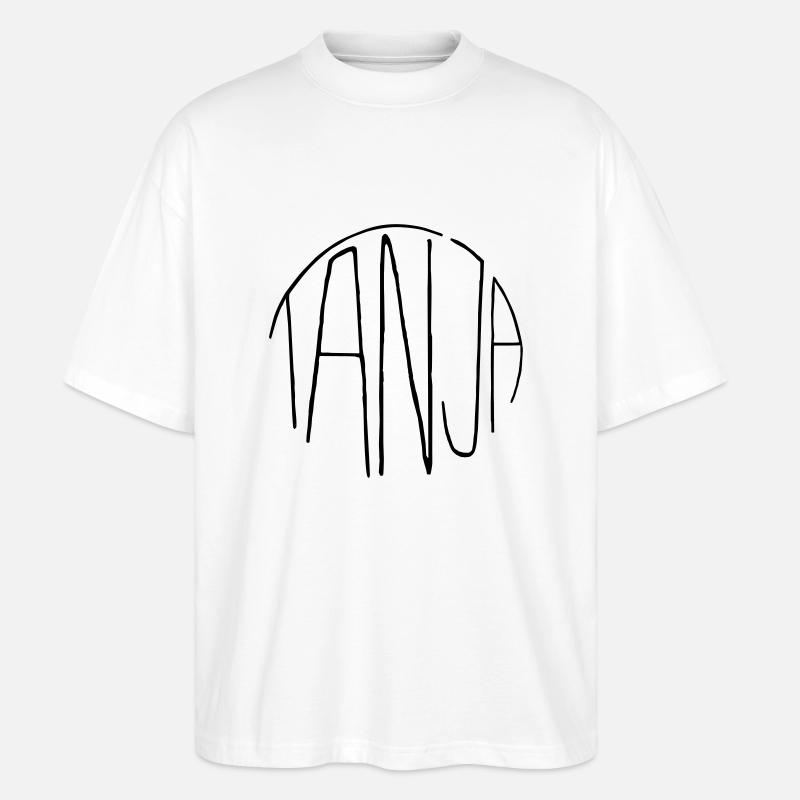Tanja - Stanley/Stella Oversized Unisex Bio T-Shirt Blaster 2.0 - Weiß