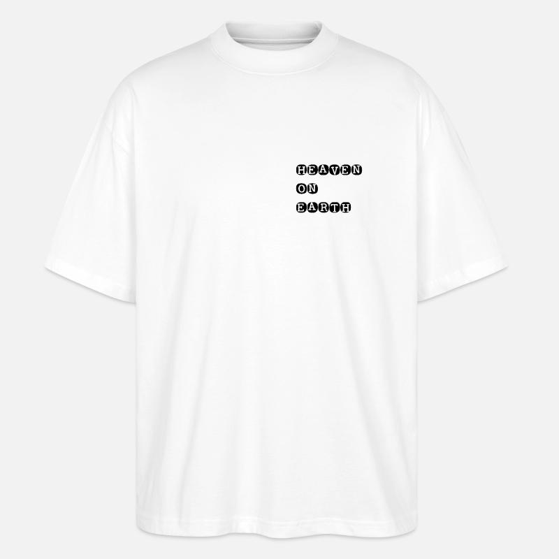 Heaven on earth - Stanley/Stella Oversized Unisex Bio T-Shirt Blaster 2.0 - Weiß
