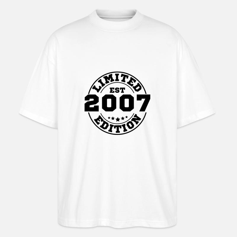 2007 limited edition - T-shirt bio Blaster 2.0 coupe oversize Stanley/Stella Unisexe - blanc